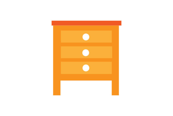 Bedroom Nightstands Vector Illustrations: A Designer's Toolkit