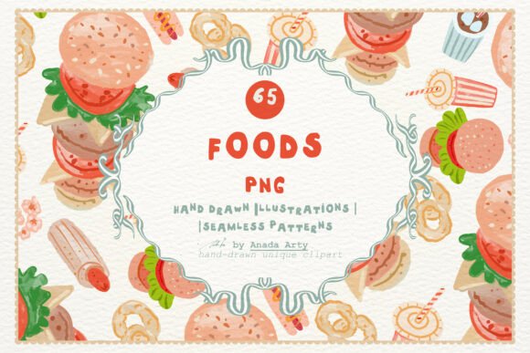 Delicious Design: Using Fast Food PNGs for Branding