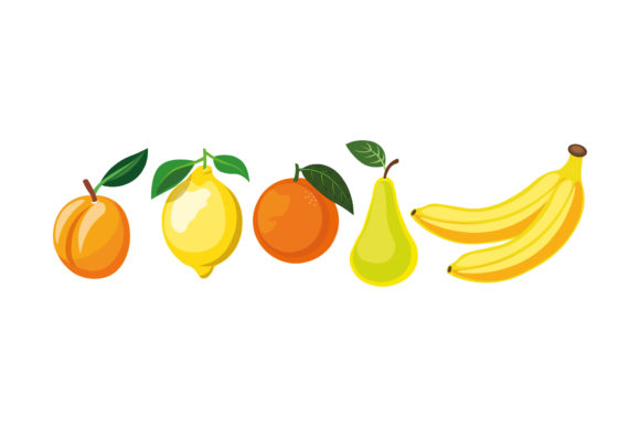 Fruit Set Detail Illustrations: A Designer’s Toolkit for Fresh Visuals