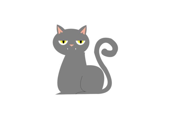 Halloween Cat Creepy Illustrations: Beyond Just a Font
