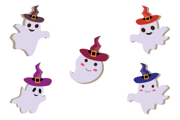Spooky, Fun, and Ready to Use: A Ghost Vector Set for Your Halloween Projects