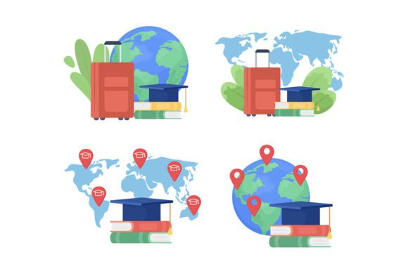 Study Abroad Destinations Illustrations: Your Visual Passport to Engagement