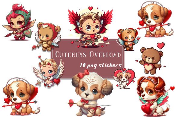 Super Cute Illustrations Stickers: A Designer's Toolkit