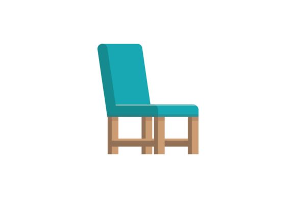 Terrace Blue Chair Illustrations Vector: A Designer's Visual Toolkit